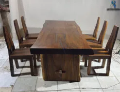 Meja Makan Minimalis Terbaru Klasik Natural Color BA-27