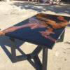 Dining Table Elegant Resin Expocy Artistic Design BA-75