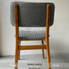Kursi Cafe Kayu Jati Vintage Retro Classic Monochrome BA-93.1