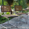Kursi Kafe Cesca Minimalis Rangka Stainless Steel BA-95.1