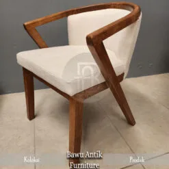 Kursi Kafe Jati Kayu Perhutani Kualitas Terbaik BA-92