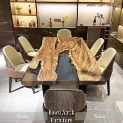 Set Meja Makan Minimalis Modern Elegant Interior Design BA-79