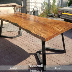 Meja Makan Kayu Solid Minimalis Modern Design BA-103