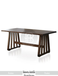 Meja Kayu Jati Natural Salak Brown Classic Vintage BA-191