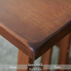 Meja Kayu Jati Natural Salak Brown Classic Vintage BA-191.1