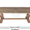 Meja Makan Jati Solid Rustic Natural Waterbase BA-153 3 Meja Makan Jati Solid Rustic Natural Waterbase BA-153.1