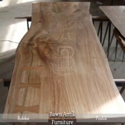 Teak Solid Table Minimalis Furniture Jepara Terbaru BA-147