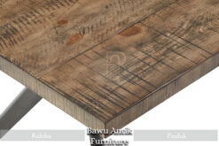 Meja Kayu Solid Jati Grade A Legal Wood Perhutani BA-206.1