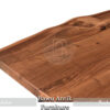 Meja Solid Kayu Jati Rangka Kaki Besi Industrial Style BA-209.1