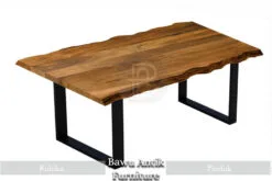 Meja Solid Kayu Trembesi Furniture Terbaru Berkualitas BA-225