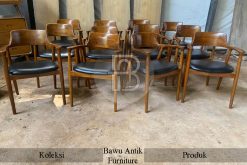 Meja Makan Kayu Solid Jati Natural Salak Brown Panjang 3 Meter BA-260.1