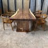 Meja Makan Kayu Trembesi Solid Kayu Utuh New Minimalis Design BA-261.1