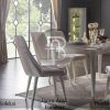 Meja Makan Minimalis Kayu Solid Jepara Duco Color New Glossy BA-271.2