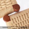 Kursi Makan Jati Minimalis Natural Rotan Alami Best Seller BA-299.2