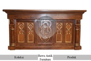 Meja Altar Sembahyang Kayu Jati Natural Classic Furniture Jepara BA-283 6 Meja Altar Sembahyang Kayu Jati Natural Classic Furniture Jepara BA 283