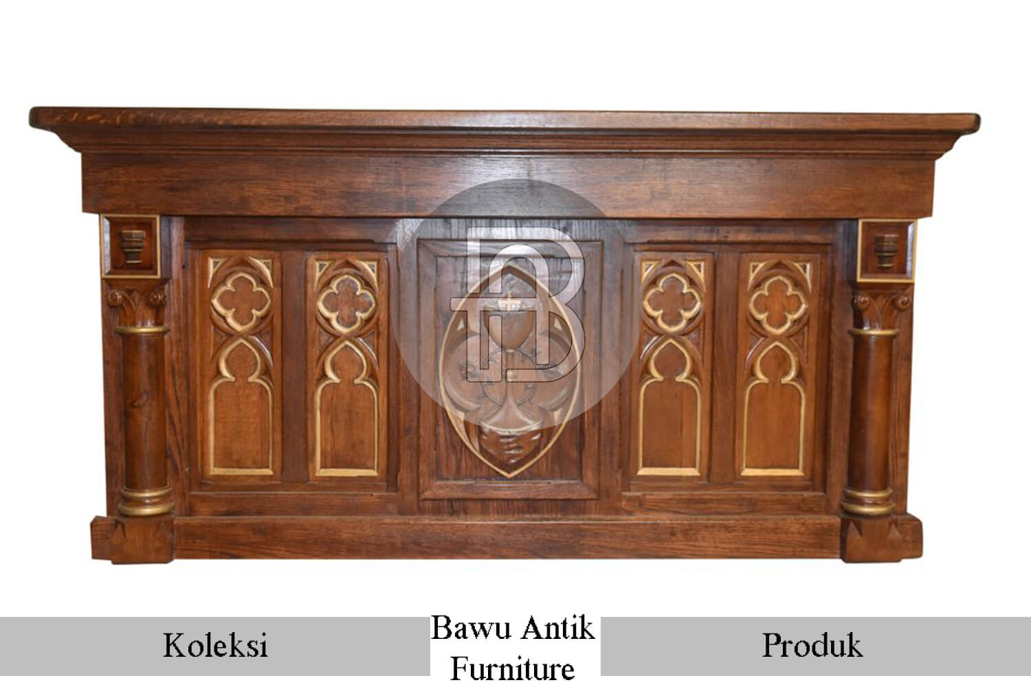 Meja Altar Sembahyang Kayu Jati Natural Classic Furniture Jepara BA-283 Meja Altar Sembahyang Kayu Jati Natural Classic Furniture Jepara BA-283