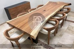 Meja Kayu Solid Ukuran Besar Kayu Suar High Quality BA-282