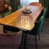 Meja Makan Kayu Suar Solid Furniture Jepara Best Seller BA-291.1