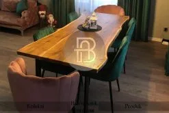 Meja Makan Kayu Suar Solid Furniture Jepara Best Seller BA-291.1