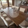 Harga Meja Kayu Solid Jati Blora Minimalis Modern New Style BA-363.1