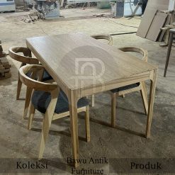 Meja Jati Jepara Vintage Design Waterbase Color BA-337