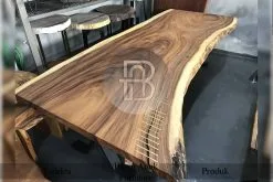 Meja Kayu Trembesi Jepara High Quality Furniture Terbaru BA-330