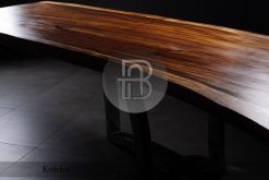 Meja Trembesi Solid Kayu Utuh Modern Minimalis Furniture Jepara BA-342.1