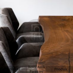 Meja Trembesi Solid Untuk Meja Rapat Ukuran Panjang Kayu Utuh BA-346.1