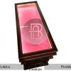Model Meja Altar Katolik Ukiran Salib Natural Rose Wood BA-316.2