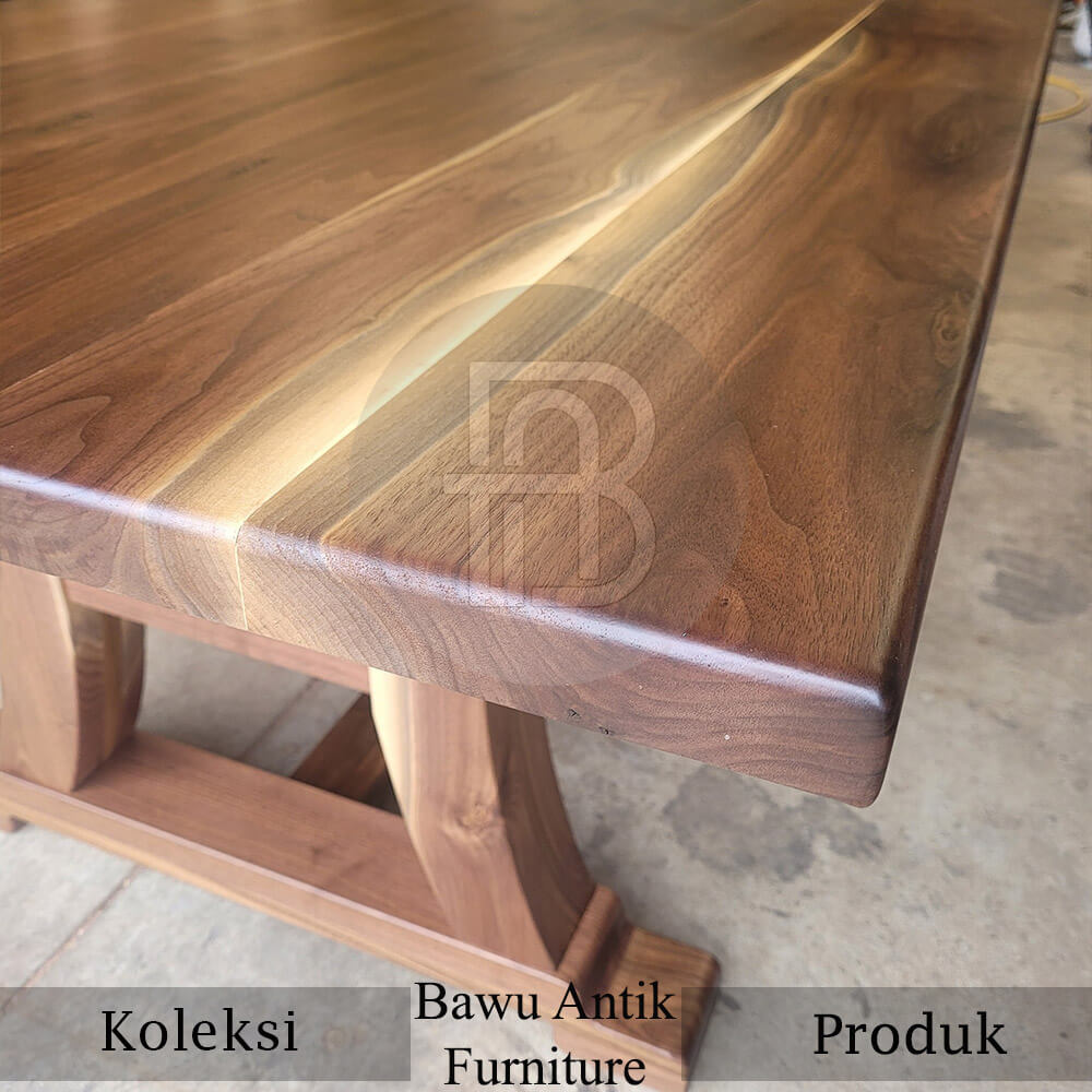 Terbaru Meja Kayu Solid Trembesi Minimalis Furniture Jepara BA-369.1 Terbaru Meja Kayu Solid Trembesi Minimalis Furniture Jepara BA-369.1