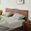 Dipan Kayu Jati Headboard Kayu Utuh Minimalis Elegant Style BA-407.2