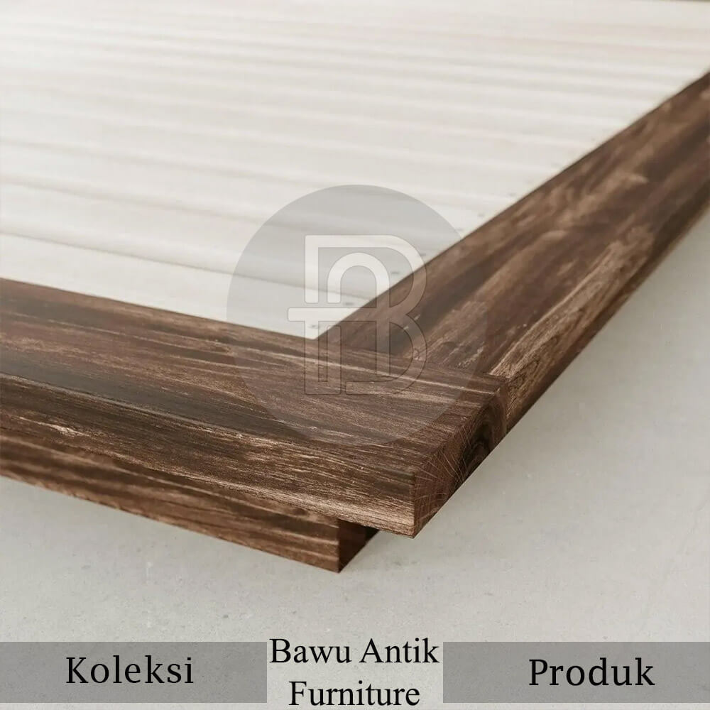 Dipan Kayu Solid Desain Tempat Tidur Minimalis Futuristic BA-403 3 Dipan Kayu Solid Desain Tempat Tidur Minimalis Futuristic BA-403.2