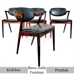 Kursi Cafe Minimalis Jepara Teak Wood Natural Satin Color BA-390