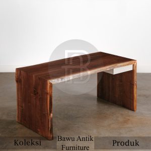 Meja Kantor Kayu Solid Trembesi Model U New Year Sale BA 422