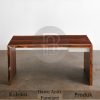 Meja Kantor Kayu Solid Trembesi Model U New Year Sale BA-422.1