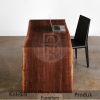 Meja Kantor Kayu Solid Trembesi Model U New Year Sale BA-422.2