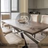 Model Meja Kayu Jati Solid Desain Meja Makan Minimalis BA-381