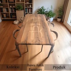 Model Meja Makan Jati Minimalis Furniture Jepara Special New Year BA-402.1