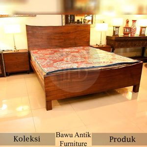 Tempat Tidur Kayu Jati Solid Minimalis Oldiest Design BA 405