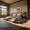 Tempat Tidur Kayu Utuh Live Edge Suar Wood Natural Style BA-409 3 Tempat Tidur Kayu Utuh Live Edge Suar Wood Natural Style BA-409.1