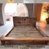 Tempat Tidur Minimalis Kayu Solid Rustic Natural Color BA-410.1