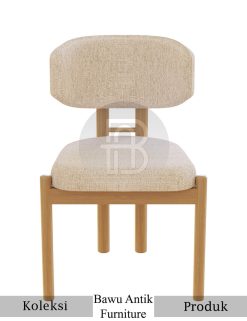 Kursi Makan Kayu Jati Minimalis Modern Style Mebel Jepara BA-457