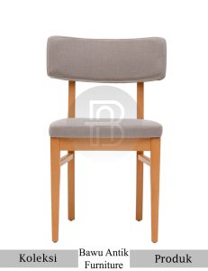 Kursi Makan Minimalis Jepara Teak Solid Wood Soft Royal Foam BA 459