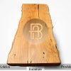 Meja Kayu Solid Trembesi Live Edge Natural Big Size BA-468.1