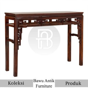 Meja Sembahyang Cina Kayu Solid Jati New Year Sale BA 444