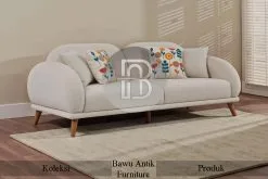 Model Sofa Minimalis Shabby Rangka Kayu Jati Berkualitas BA-479.1