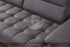 Sofa Minimalis Jepara Desain Sofa Bed Harga Diskon BA-475.1