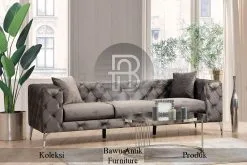 Sofa Minimalis Stainless Chesterfield Model Modern Furniture BA-486
