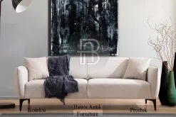 Sofa Tamu Minimalis Modern Desain Spesial Tahun Baru BA-478