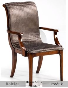 Kursi Makan Kayu Jati Mewah Minimalis Soft Royal Foam BA 517